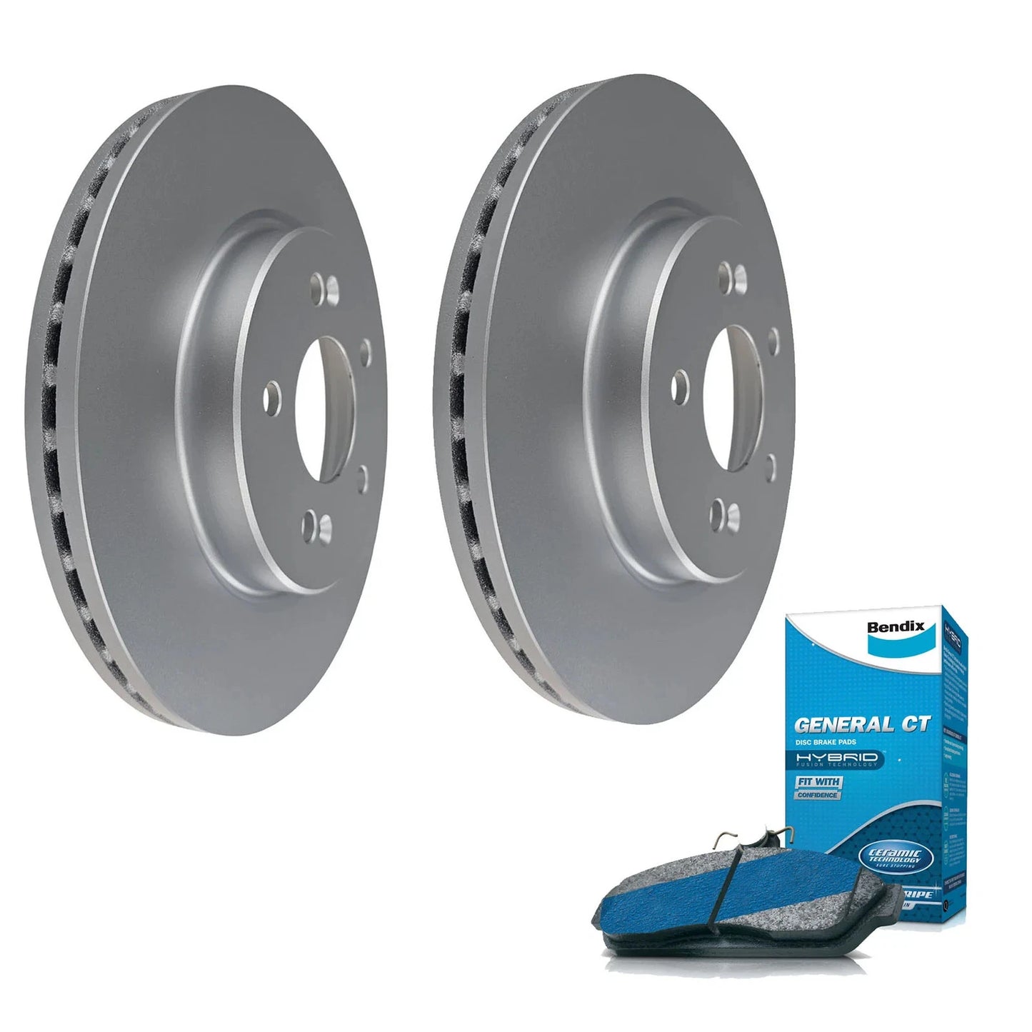 Set of Front Brake Pads and Rotors for Chery Omoda 5 Tiggo 4 (2022–2027)