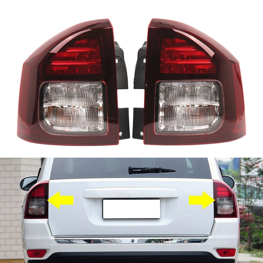 Tail Light Brake Lamp for Jeep Compass (2011–2013) - 1 Piece with Bulbs