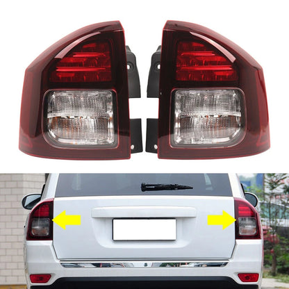 Tail Light Brake Lamp for Jeep Compass (2011–2013) - 1 Piece with Bulbs