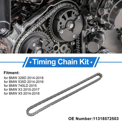 Timing Chain Kit for BMW 328D 2014–2018, 535D 2014–2016 No. 11318572503