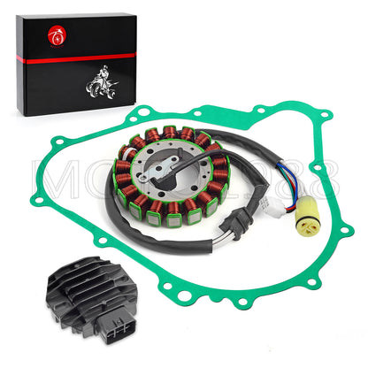 Stator & Regulator Rectifier with Gasket for Yamaha Kodiak 400 450 (2003–2006)