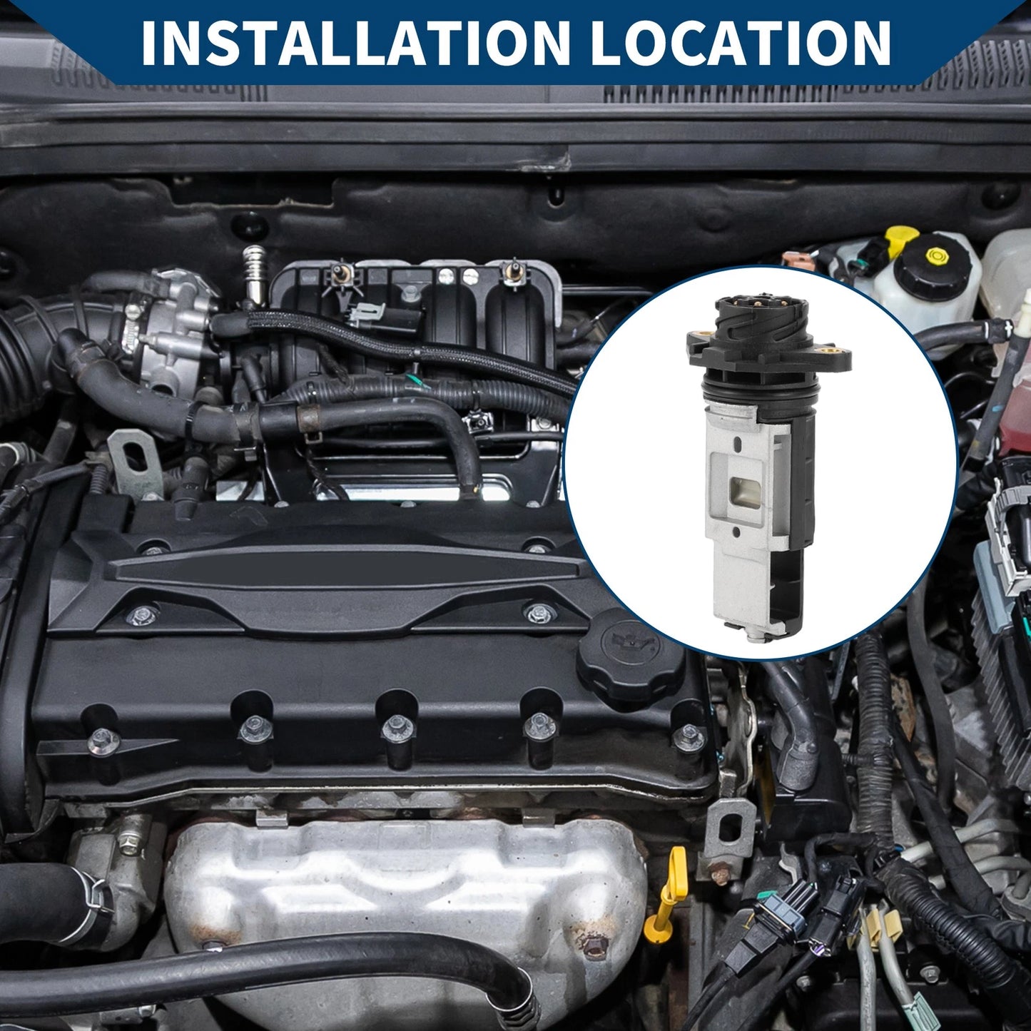 Mass Air Flow Sensor Meter A0000940748 for Mercedes-Benz CL500 (1998–1999)