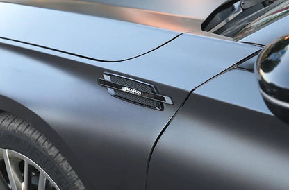 1 Pair Universal Car Side Air Flow Vent Trim for Various Models (N/A)