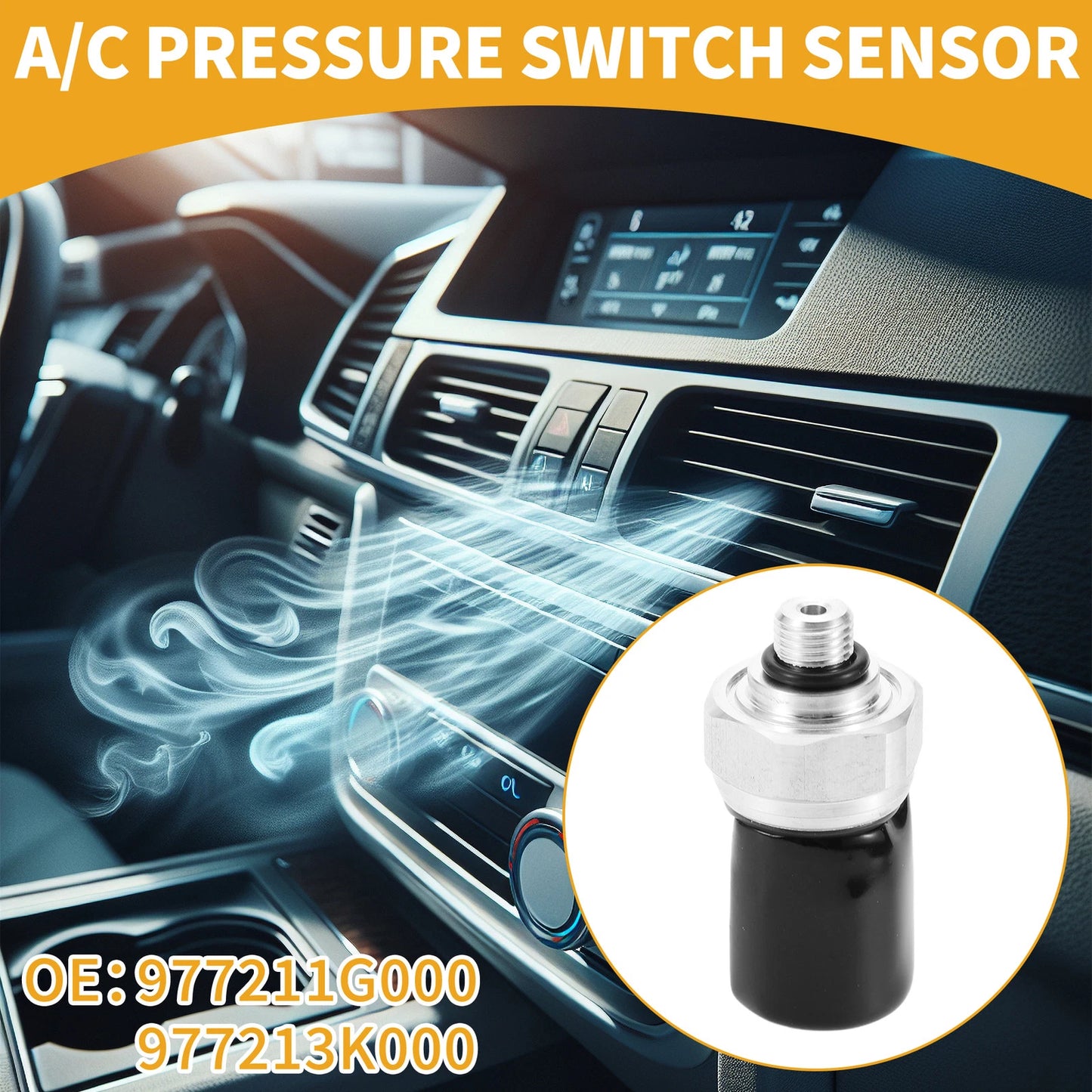 A/C Pressure Switch Sensor for Hyundai Santa Fe (2006–2018)