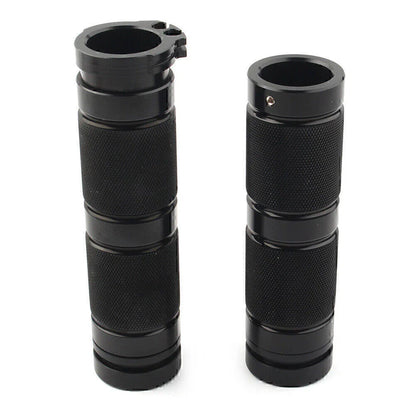 1" Black Handlebar Grips for Harley Sportster VRSC XL883 XL1200 (2004-2023)