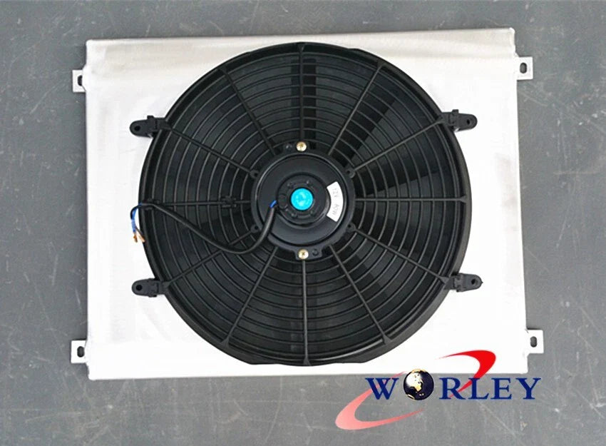 Aluminum Radiator Shroud & Fan for Jeep Grand Cherokee WJ WG 4.7L V8 (1999-2005)