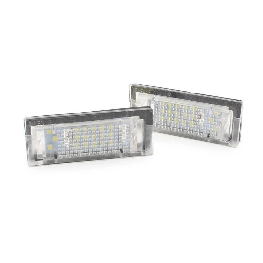 2X LED Error Free License Plate Light for BMW E39 (1995–2003)