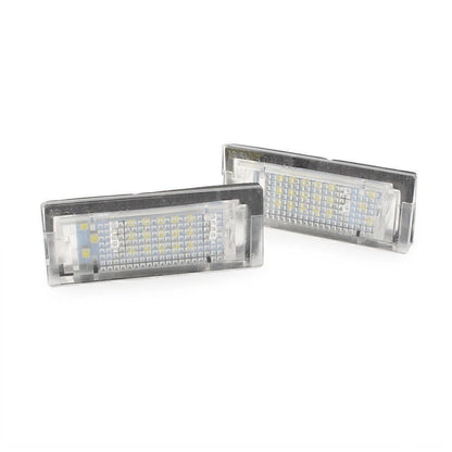 2X LED Error Free License Plate Light for BMW E39 (1995–2003)