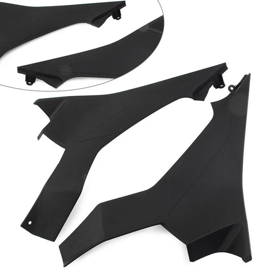 Black Seat Side Fairing Cowl Panel Covers for KAWASAKI Ninja 400 (2018-2020)