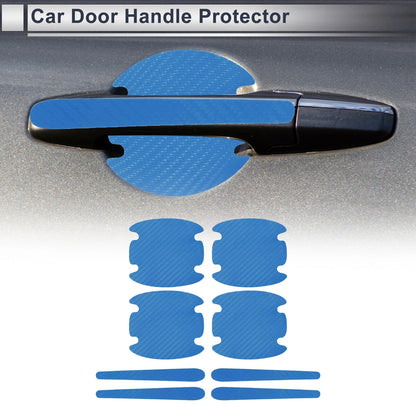 Door Handle Sticker for Universal Fit (83x90mm) - Light Blue Anti-Scratch