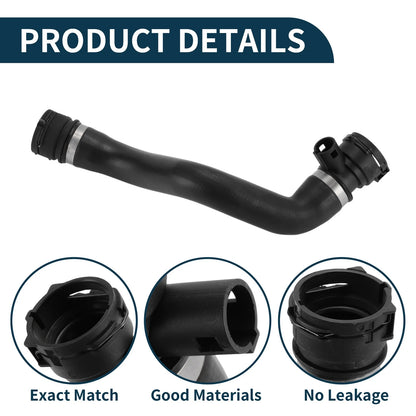 Radiator Hose No. 17127509963 for BMW X5 (2003–2006) Downpipe Position