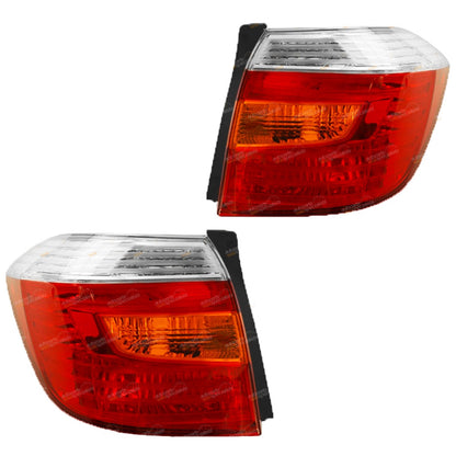 Tail Lights for Toyota Kluger (2007–2010) LH + RH Pair