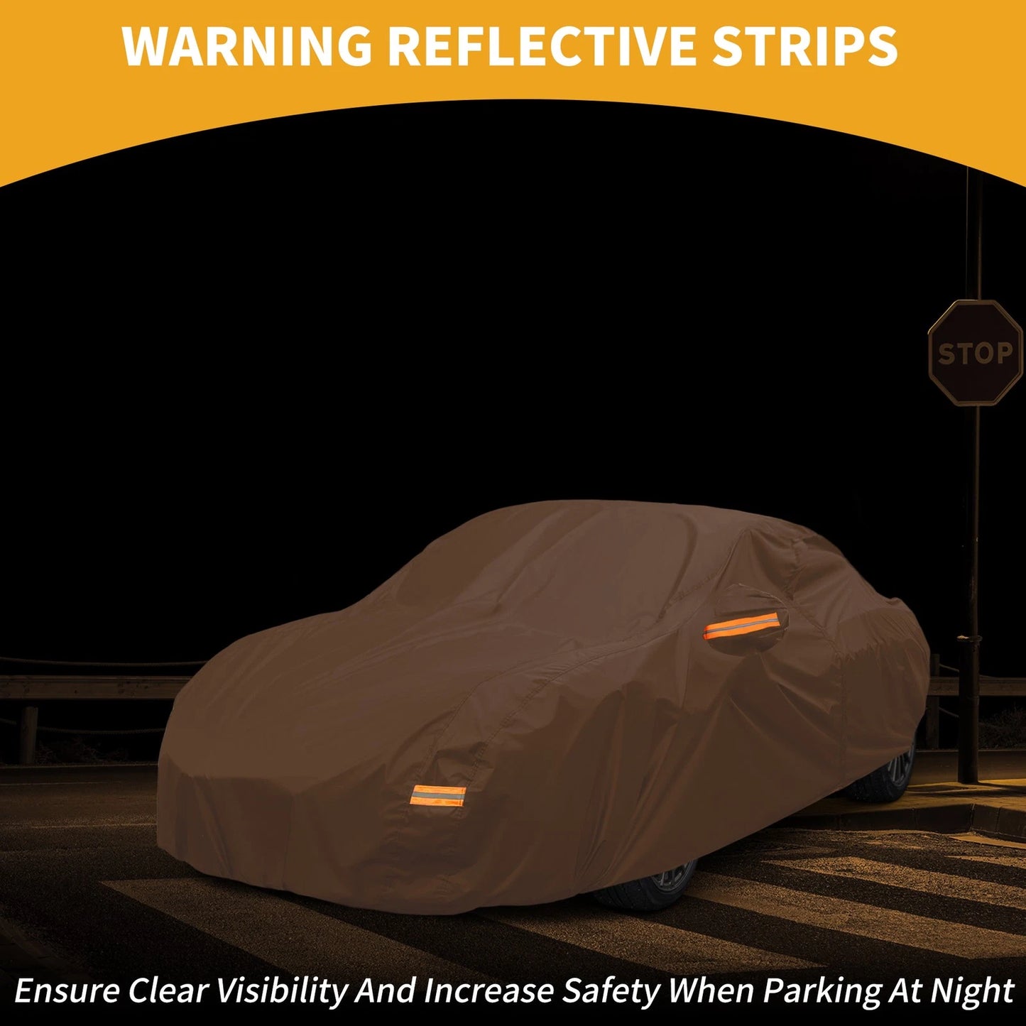 Waterproof Car Cover for Lexus RC (2015–2023) 210D-PU with Zipper