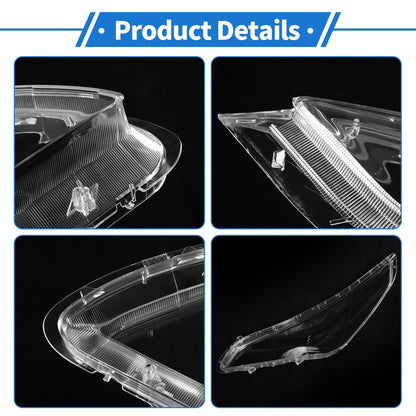 Headlight Lens Cover for Hyundai Sonata (2015–2017) PC Clear