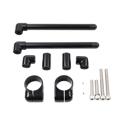 Handlebar Mount Front Windshield for Universal Motorcycles (7/8" & 1")