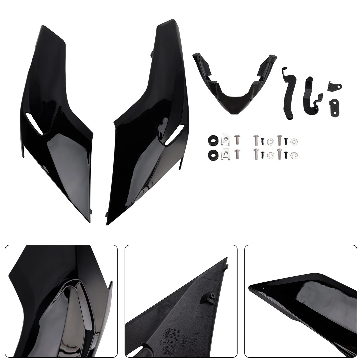 Lower Belly Pan Guard for Street Triple 765 R/RS (2020–2022) Black