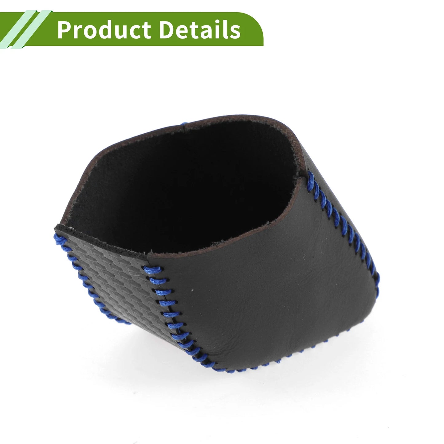 1 Pc Gear Shift Knob Cover for Lexus RX350 (2023–2024) Black Microfiber Leather