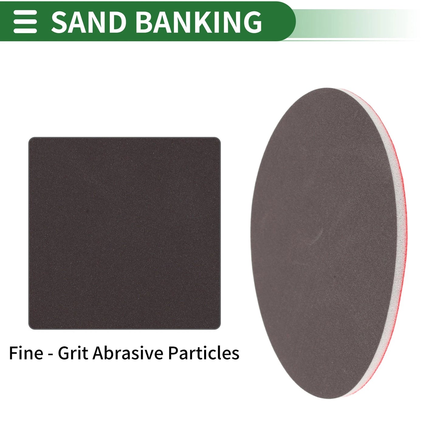 Set of 12 P2000 Sanding Sponge Pads for Fine Sanding (Washable, Reusable)