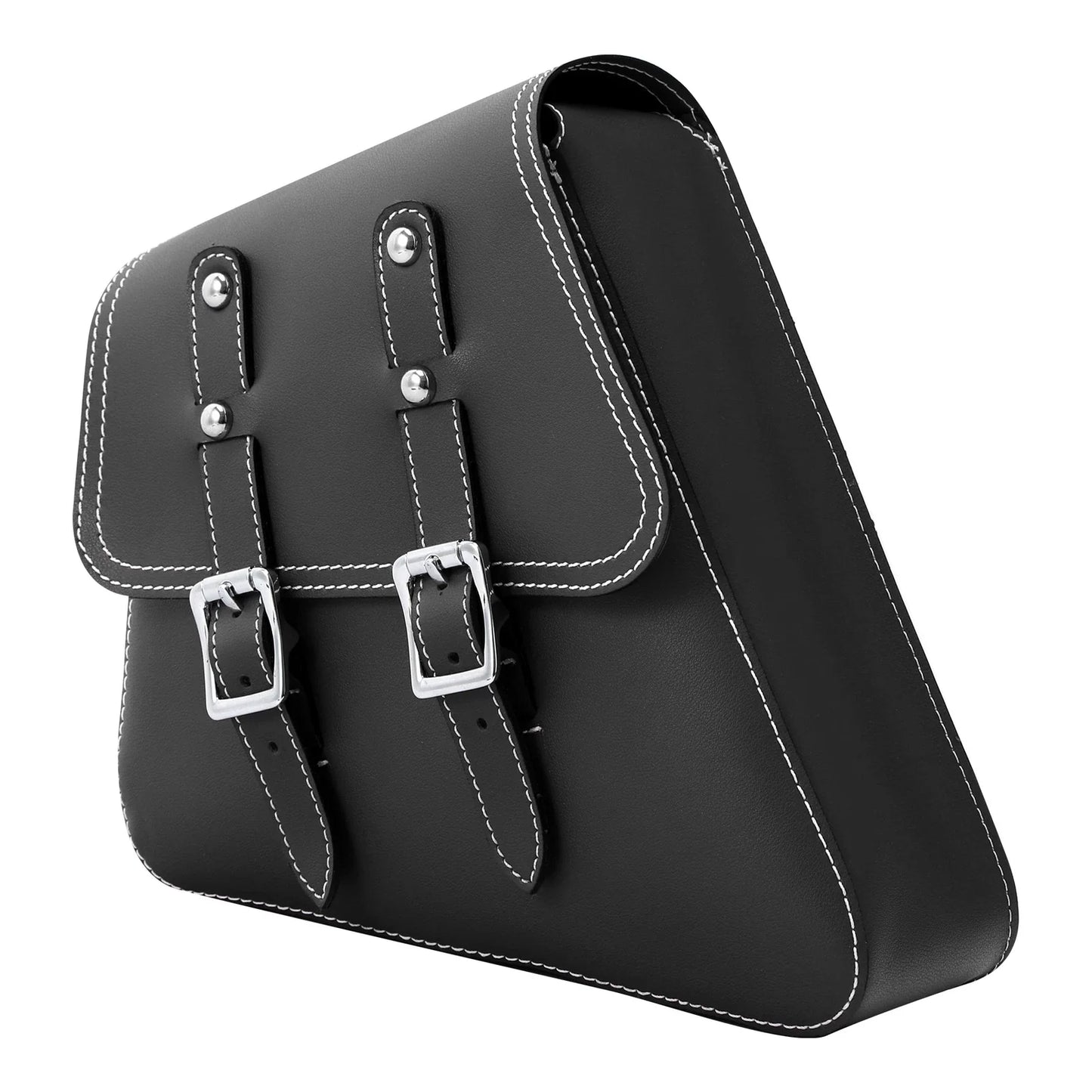 Black Side Bag Saddlebags for Harley Sportster Iron 883 1200 (2007-2020)