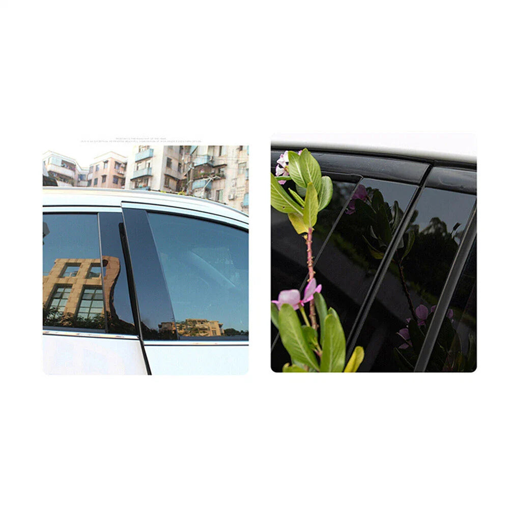 8Pcs Window Pillar Trim Covers for Nissan Rogue (2014-2020)