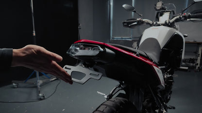 Foldable Fender Eliminator License Plate Holder for Yamaha Tenere 700 (2019–2026)