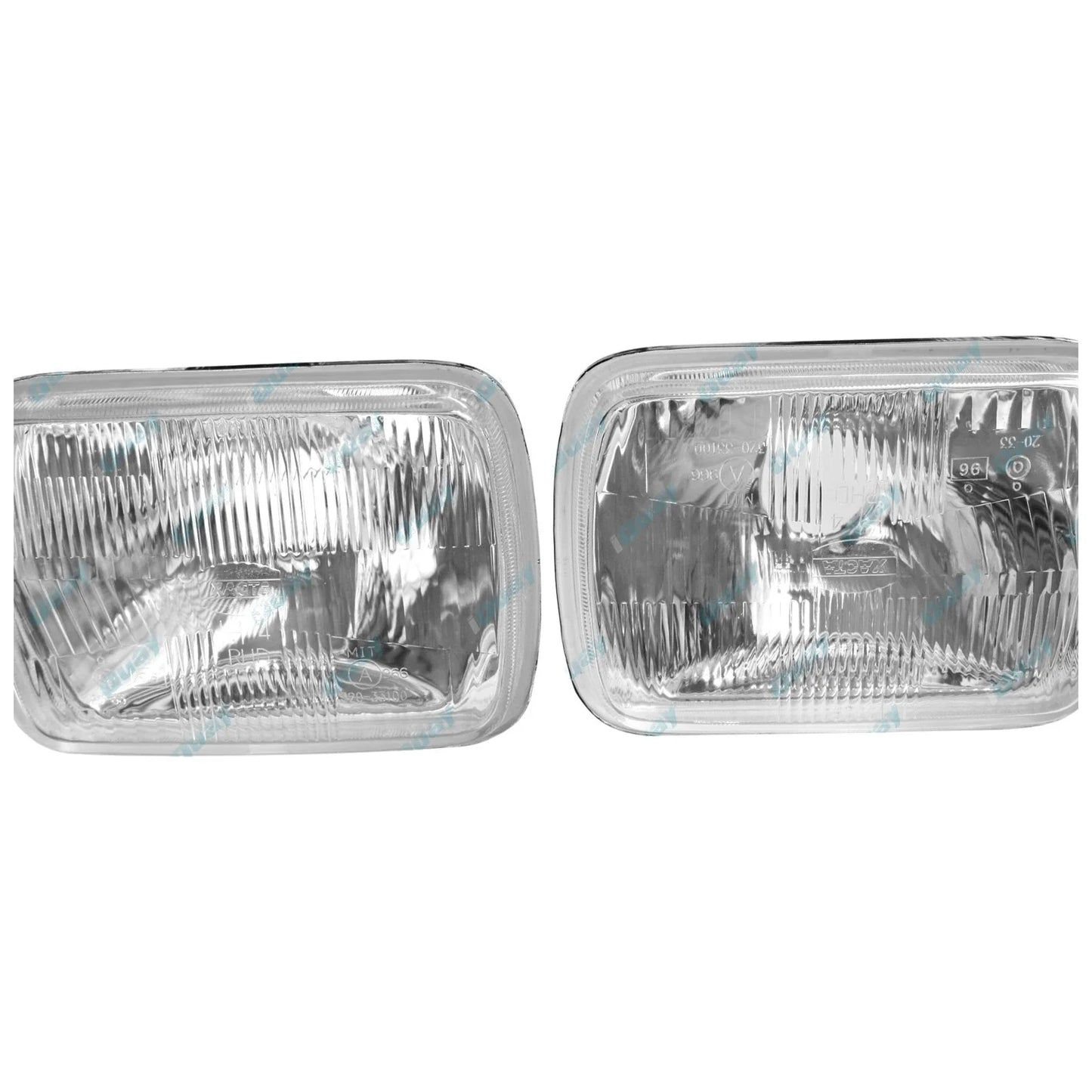 LH & RH Universal Headlights Pair with Globes for Toyota Townace Liteace Celica (1983-1996)