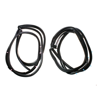 Set of 2 Rear Door Weatherstrip Seals for Honda Civic Sedan (2006–2010)