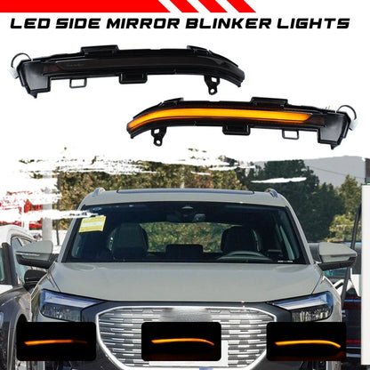 LED Sequential Turn Signal Lamp Side Wing Mirror Light Blinker for Audi Skoda