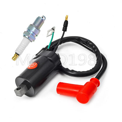 Ignition Coil Spark Plug for Honda CR80R CR80RB CR85R CR85RB (1987–2007)