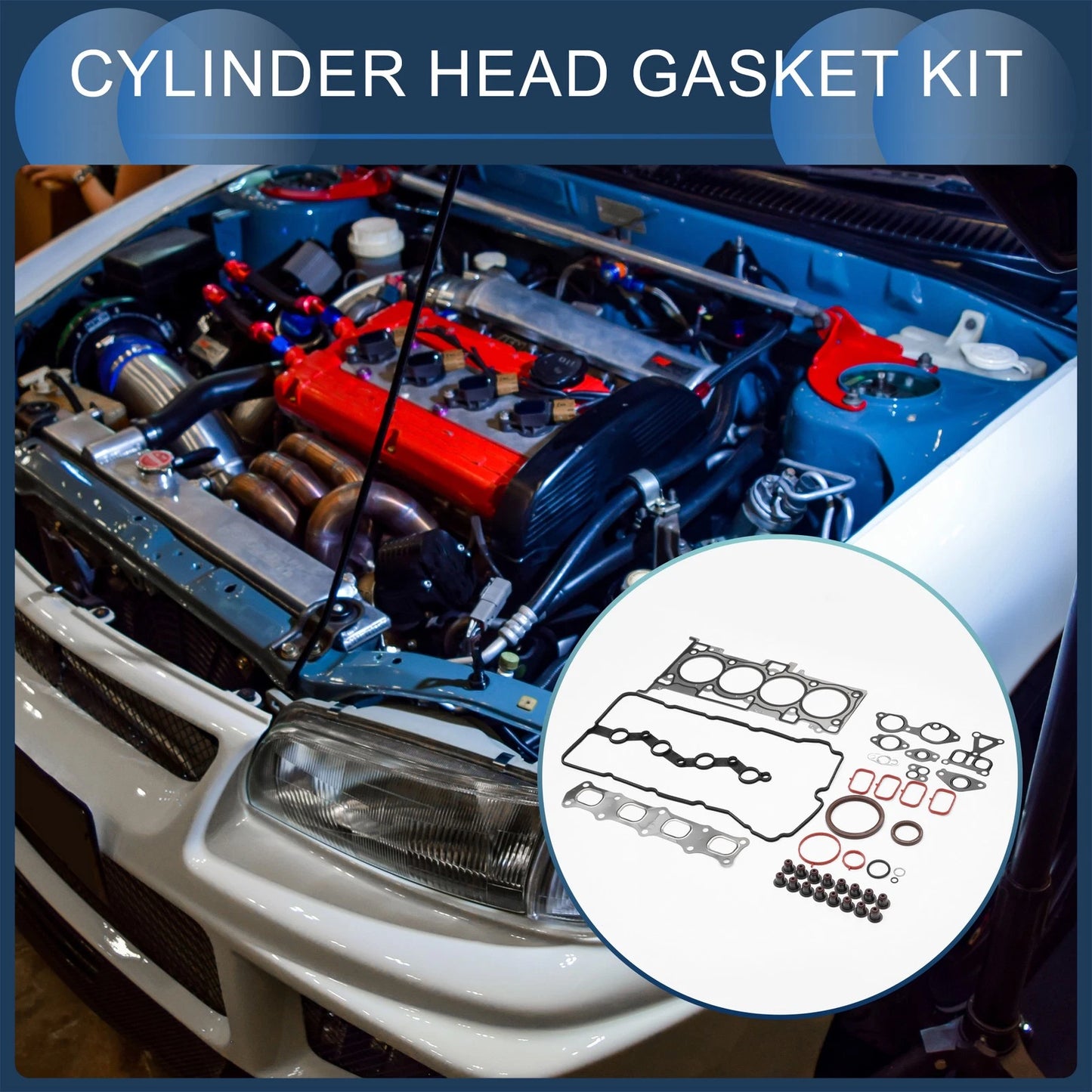 Cylinder Head Gasket Kit No.1000A523 for Mitsubishi 4B12 (2007–2012)