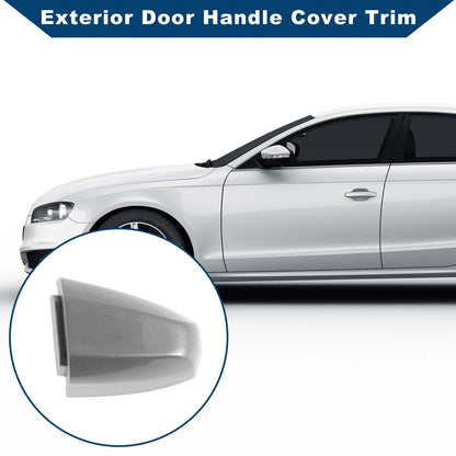 Exterior Door Handle Cover Trim for BMW X1 X5 F15 X6 F16 Silver Tone (14-19)