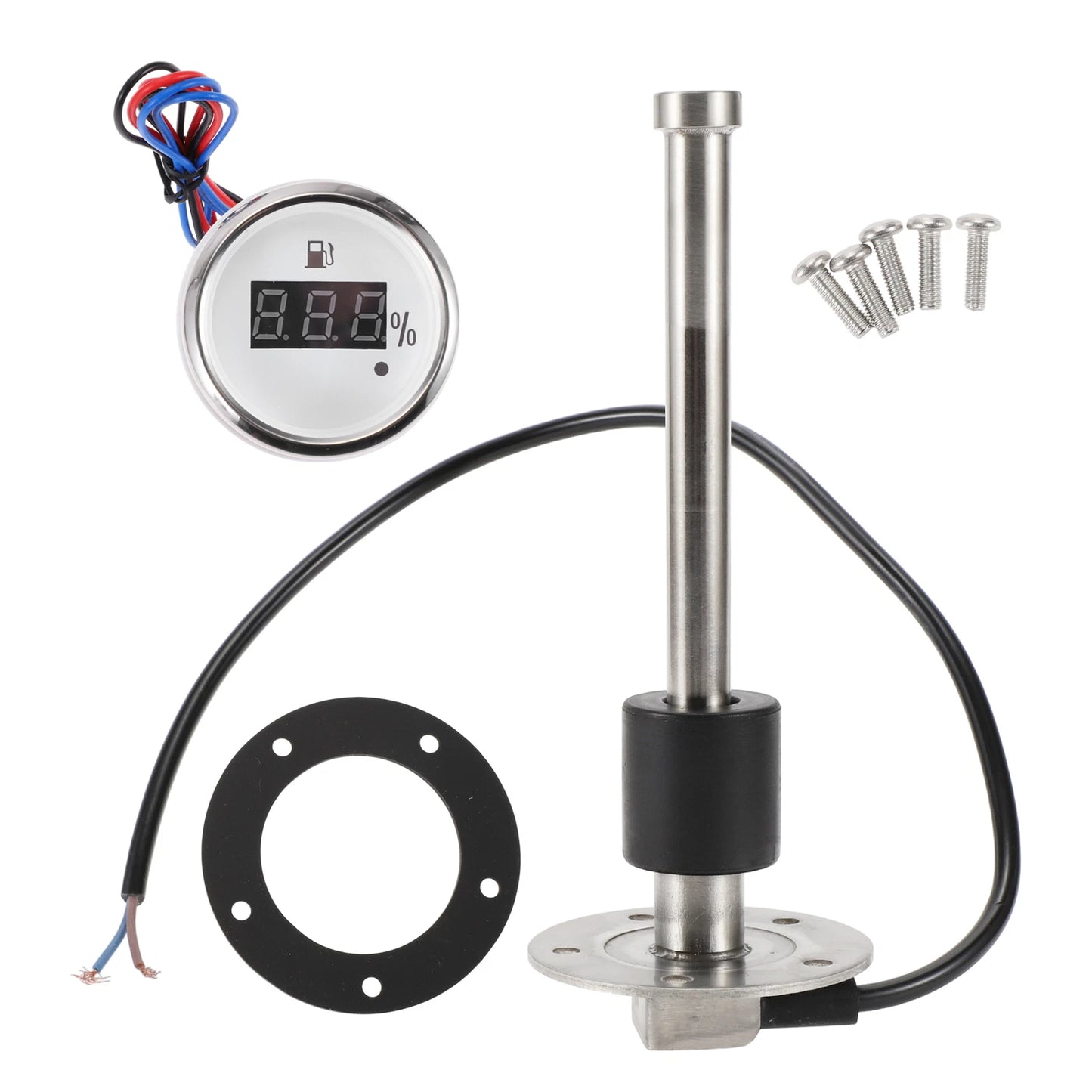 Fuel Sending Unit and Gauge Kit 240-33 Ohm for Boat Car Truck
