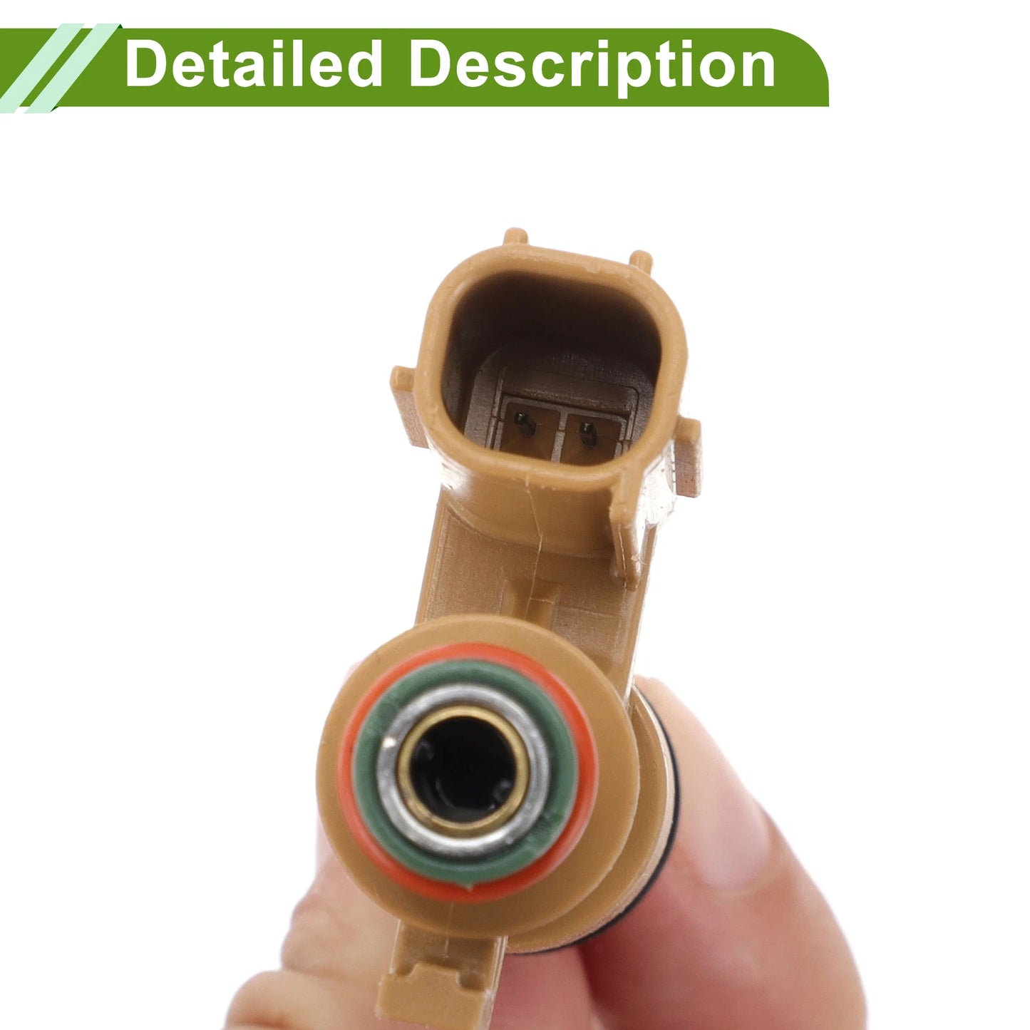Fuel Injector for Lexus GX460 (2010–2012) 1 Pcs Brown Silver Tone