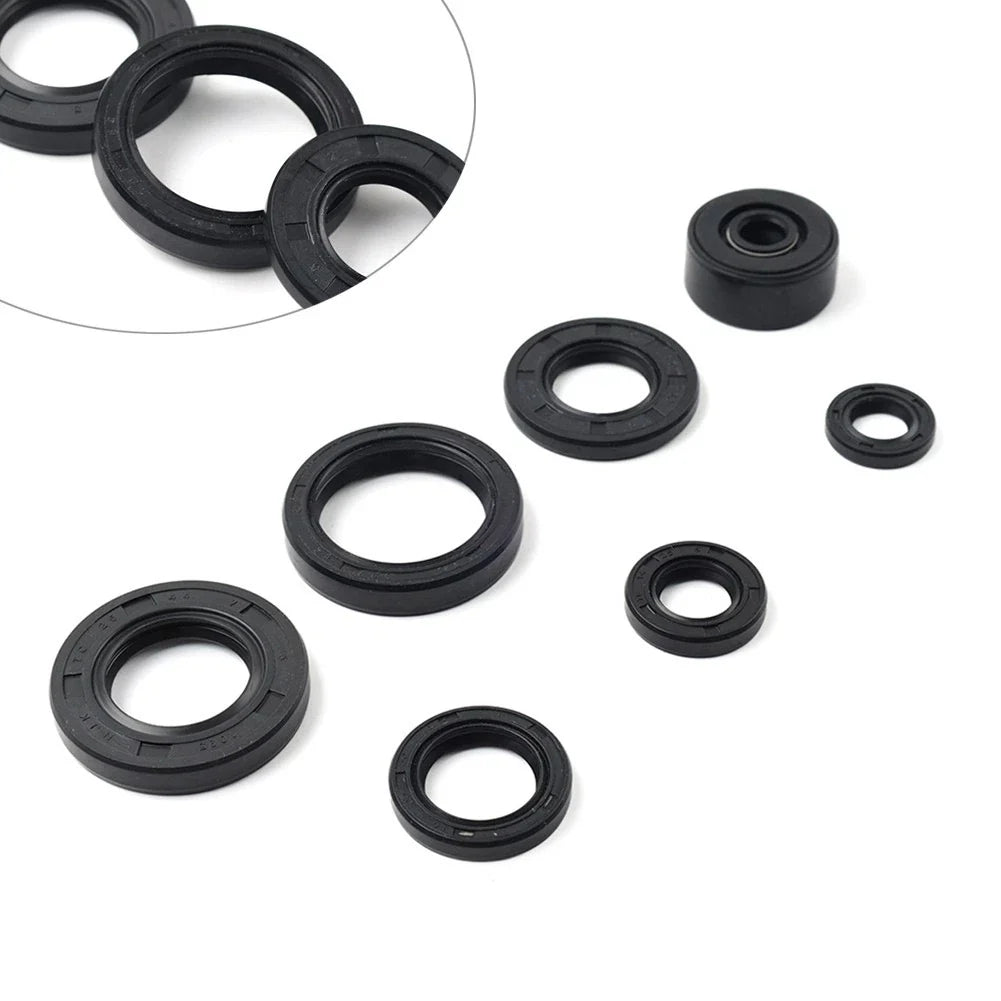 7 x Motorcycle Engine Oil Seals for Yamaha DT 125 R DT125 RE (1988-2006)