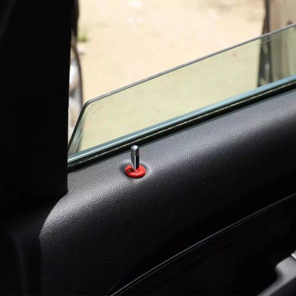 4P / Car Door Lock Pin Cover Trim for Dodge Durango (2011–2024)