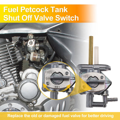 Fuel Valve Petcock Gas Tank Switch for Suzuki DR650S (44300-32E00)