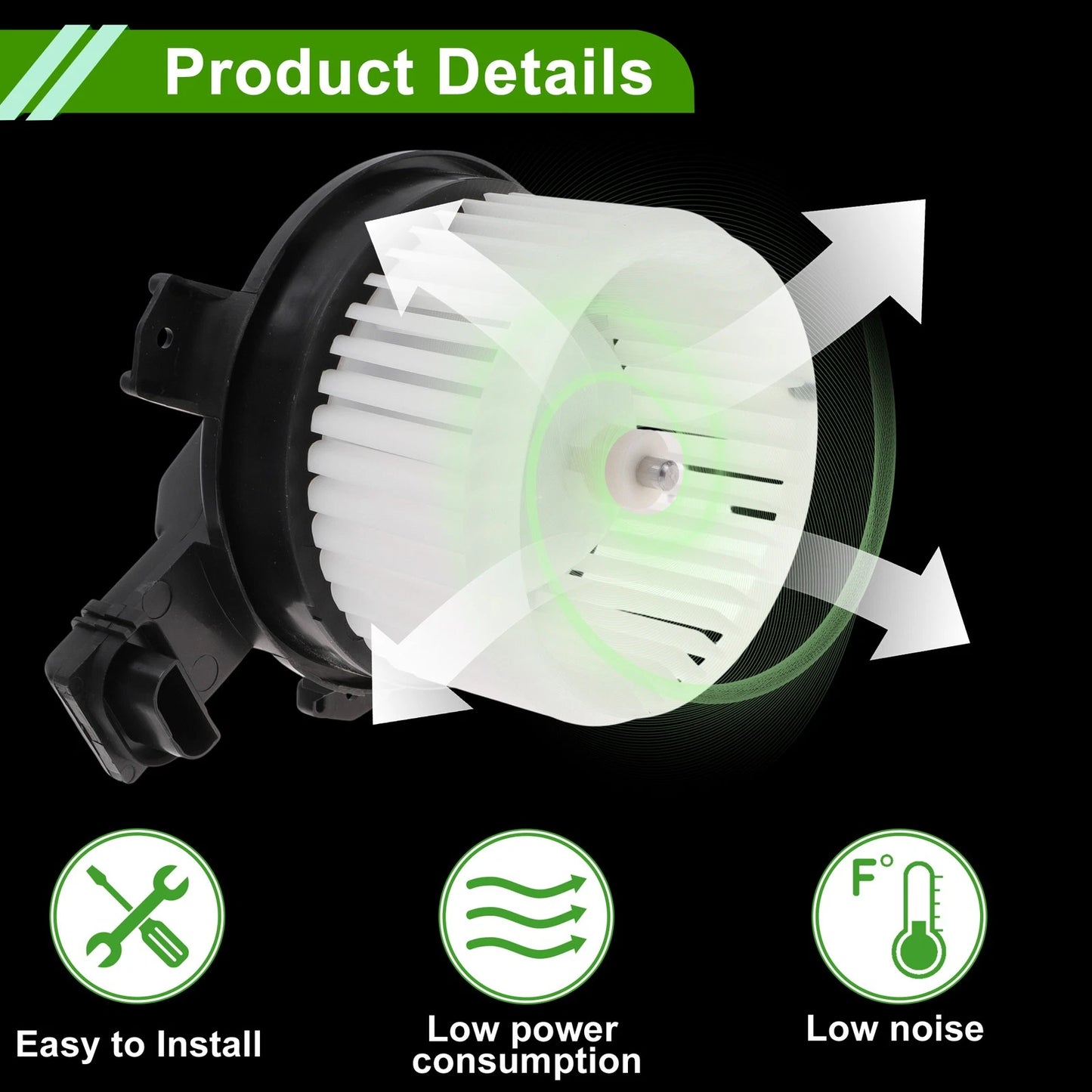 HVAC Blower Motor Assembly for Hyundai Sonata (2015–2019) No. 97113C2000