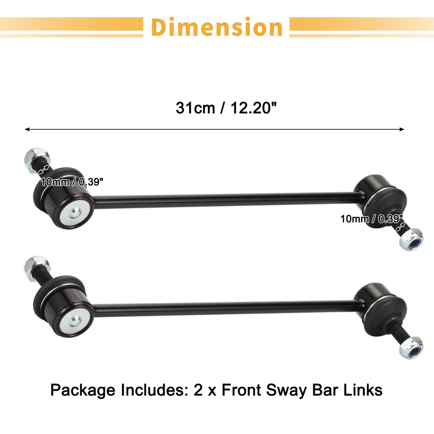 Front Stabiliser Sway Bar Link for BMW 3 Series (1998-2007)