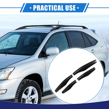 Car Roof Rack Side Rails End Cover Caps for Lexus RX350 (2003-2009) - 4x