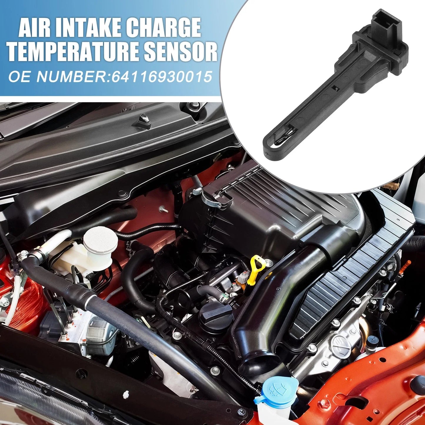 Plastic Air Intake Temperature Sensor for BMW 1 Series M (2011 - 2012)