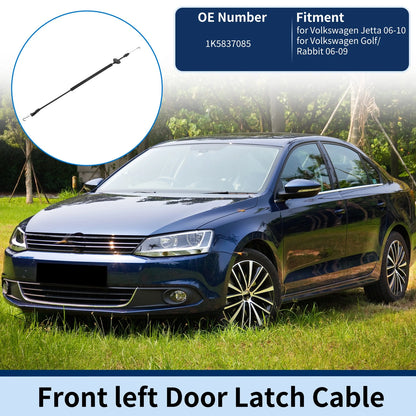 Door Latch Cable No.1K5837085 for Volkswagen Jetta (2005–2010) Front Left