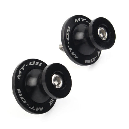 6MM Black Motorcycle Swingarm Spools Sliders for YAMAHA MT-09 FZ09 (2013-2022)