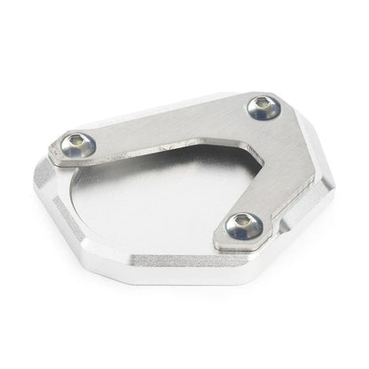 Kickstand Side Stand Enlarger Pad Silver for BMW R1200RT (2004-2017)