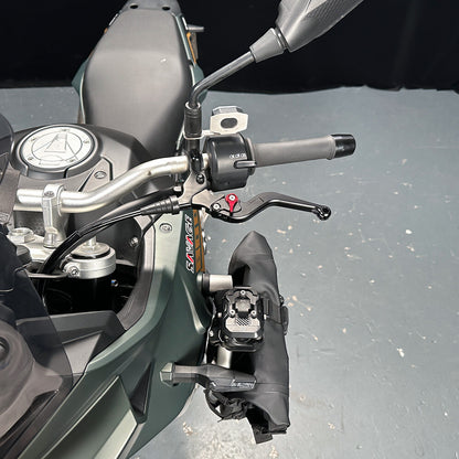 Adjustable Foldable CNC Short Clutch Brake Lever Kit for KOVE 800X Pro (2024–2025)