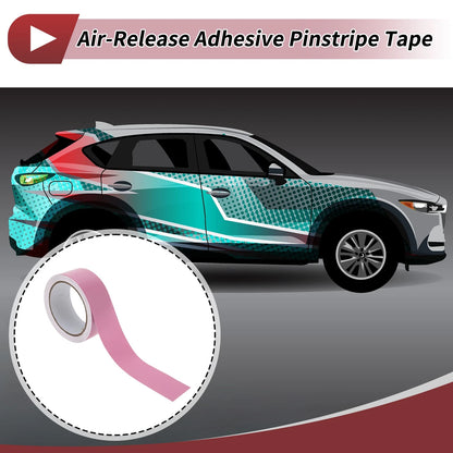 Pinstripe Tape 40mmx10m for Car Motorcycle Boat Matte Pink
