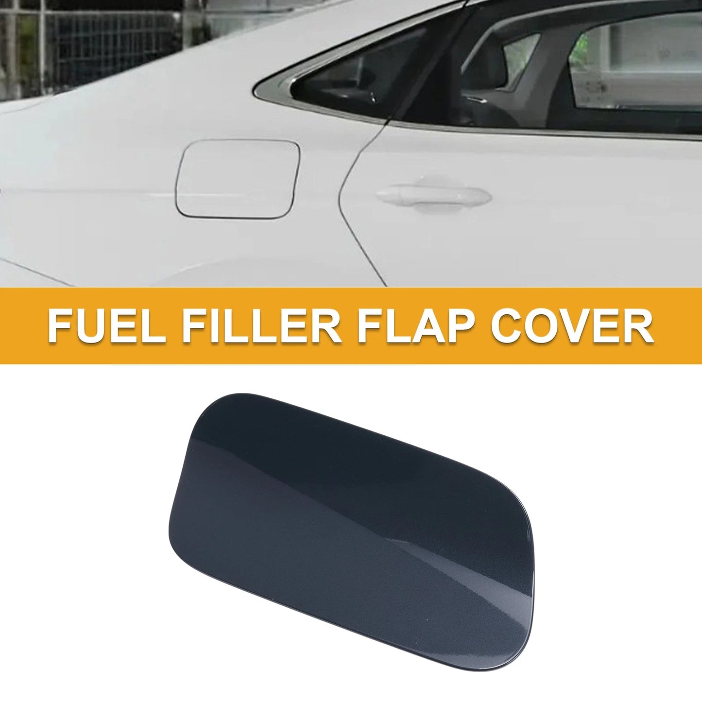 Fuel Tank Door Cap for Audi A7 (2019–2024) Clip Type No.4K8809907 Galaxy Blue ABS