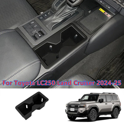 Silicone Cup Holder Panel Cover 1x for Toyota LC250 Land Cruiser (2024–2025)