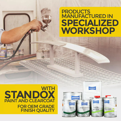 040 Black Boot Lip Spoiler for Mercedes-Benz CLK W209 (2003-2009)