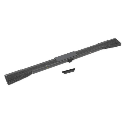 57cm Universal Car Side Window Curtain Sunshade UV Protector - Black