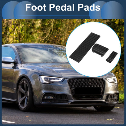 3 Pcs Accelerator Pedal Covers for Audi A4 A5 A6 Q5 (2014–2020)
